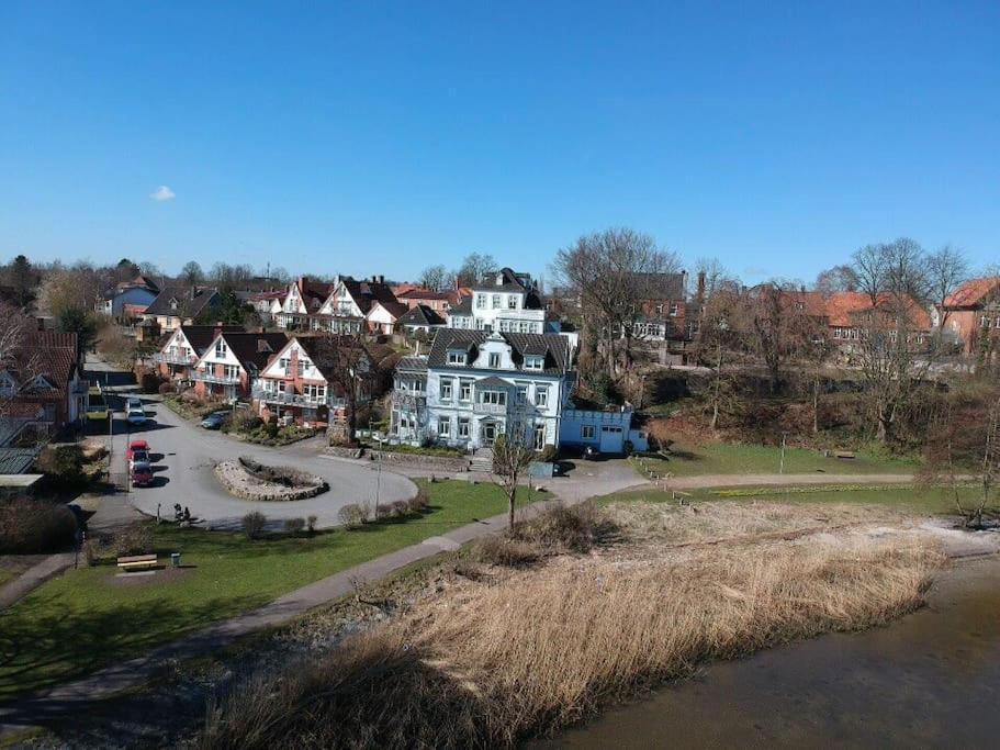 Wohnen Am Seglerhafen Mit Traveblick Im Kontorhaus Viele Extras Διαμέρισμα Λίμπεκ Εξωτερικό φωτογραφία